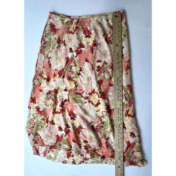 Notations Floral Blouse And Skirt Set Women’s Size XL Sheer Beach Wedding Easter - Picture 11 of 15